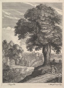 De två stugorna. av Jean Morin