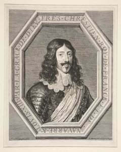 Ludvig XIII, kung av Frankrike (1601-1643) av Jean Morin