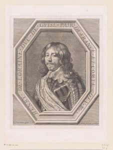 Porträtt av Henrik II de Lorraine, hertig av Guise