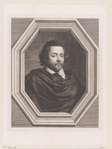 Porträtt av Nicolas Chrystin av Jean Morin