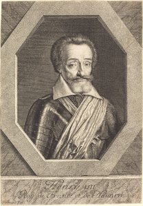 Henrik IV av Jean Morin after Louis Elle I
