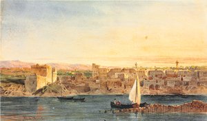 Konstantinopels sublima hamn av Jean Nicolas Henri de Chacaton