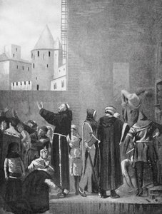 Albigenser i Carcassonne (litografi)