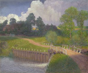 Dammporten i Wohldorf, 1901