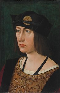 Porträtt av Ludvig XII, kung av Frankrike 1498-1515