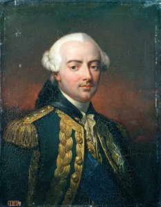 Porträtt av Charles Henri (1729-94) greve av Estaing