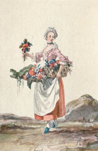 La Bouquetiere Garcon Cafetier, c1700-talet, 1903