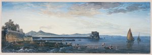 Neapelbukten, av Jean-Pierre Houel