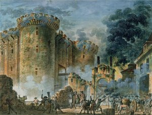 Intagandet av Bastiljen, 14 juli 1789