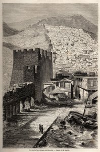 Utsikt över Derbent