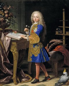 Karl III av Spanien som barn, 1724.