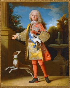 Ferdinand VI av Spanien som barn ... (målning på duk) av Jean Ranc