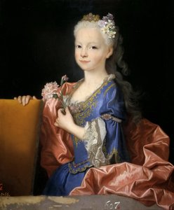 Mariana Victoria av Spanien 1718-1781, 1725.