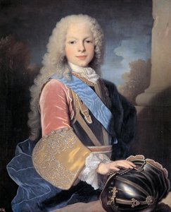 Porträtt av Ferdinand VI av Spanien 1713-1759, 1725.