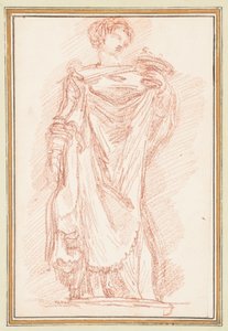 Stående mansfigur i chiton av Jean-Robert Ango