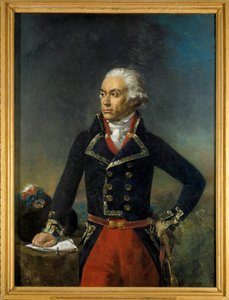 Porträtt av Charles Francois Dumouriez, chef för Northern Armee 1792 (1739-1823) Målning av Jean-Sebastien Rouillard (1789-1852) 1835 Sön. 1,35x1 m.