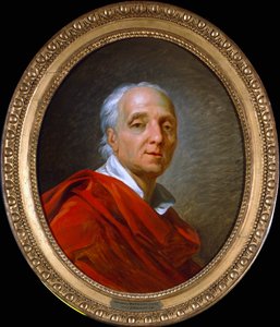Denis Diderot, fransk man av bokstäver och encyklopedist från 1700-talet, 1784