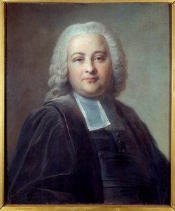 Porträtt av Chretien Guillaume de Lamoignon de Malesherbes (1721-1794) kungens advokat enligt konventionen. Pastell av Jean Valade (1709-1787)