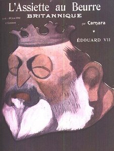 Edward VII, kung av England, kejsare av Indien, främre omslaget till 