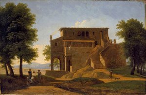 En italiensk villa, tidigt 1800-tal