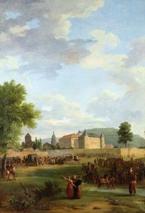 Napoleon mottogs i Ettlingen av Karl Fredriks storhertig av Baden