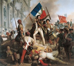Strid på Hotel de Ville, 28 juli 1830, 1833