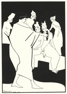 Ovidius kärleksböcker: Kom och lär dig av mig hur du kan ge din hud en bländande vithet (färglitografi)