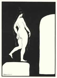 Ovidius kärleksböcker: Venus själv tar aldrig av sig sin slöja, men med blygsam hand döljer hon sin charm (färglitografi)