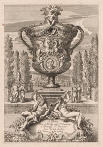 Dekorativ urna, 1600-tal. av Jean le Pautre