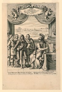 Titelsida, från "The Universal Art of French, Dutch, Spanish, Italian and Composite Fortifications" av Jean le Pautre