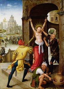 Martyrskapet av St. Barbara, 1528