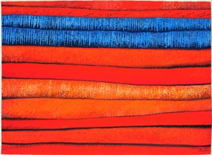 Moroccan Fabrics 3, 2013 (gouache på papper)