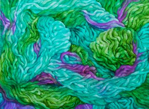 Wool Multi-coloured, 2013 (gouche på papper)