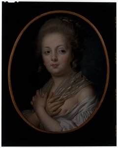 En Ung Kvinna På Hennes Toalett av Jeanne Philiberte Ledoux