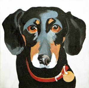 Buster, 2012 (akryl på duk)