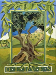 Green Olives, 2014 (akryl på duk) av Jennifer Abbott