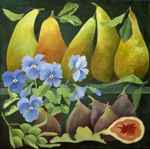 Mixed fruit, 2013 (akryl på duk)