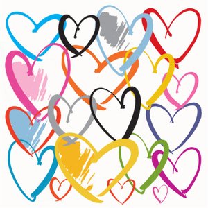 Kind Hearts, 2015 (blandade media) av Jenny Frean