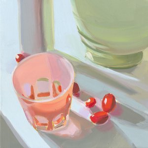 Rosa glas av Jenny Westenhofer