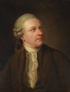 Porträtt av poeten Friedrich Gottlieb Klopstock av Jens Juel