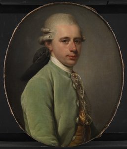 Generalpostmästare Frederik Hauch som ung av Jens Juel