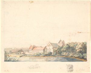 Herlufsholms kyrka vid Susåen av Jens Juel