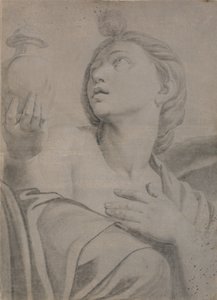 Psyche tar med Venus Persefones burk med drycken av Jens Juel