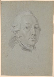 Studie till porträttet av Poul Abraham Lehn av Jens Juel