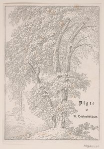 Illustration till Oehlenschlägers dikter i "Gæa" av Jens Peter Lund
