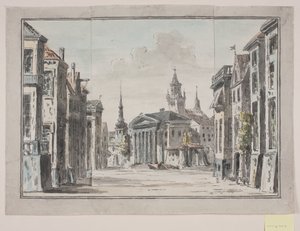 Gatudekoration av Jens Petersen Lund