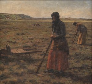 Kvinnor hugger ljung av Jens Vige