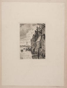 Gamla hus i Dordrecht av Jensen