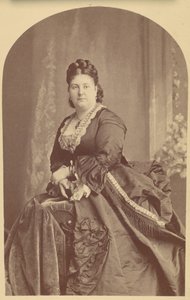 Den brittiska sopranen Euphrosyne Parepa-Rosa 1836-1874, 1870-talet.