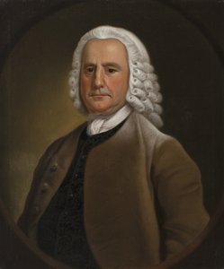 Porträtt av en man, troligen Isaac Holmes, ca 1755